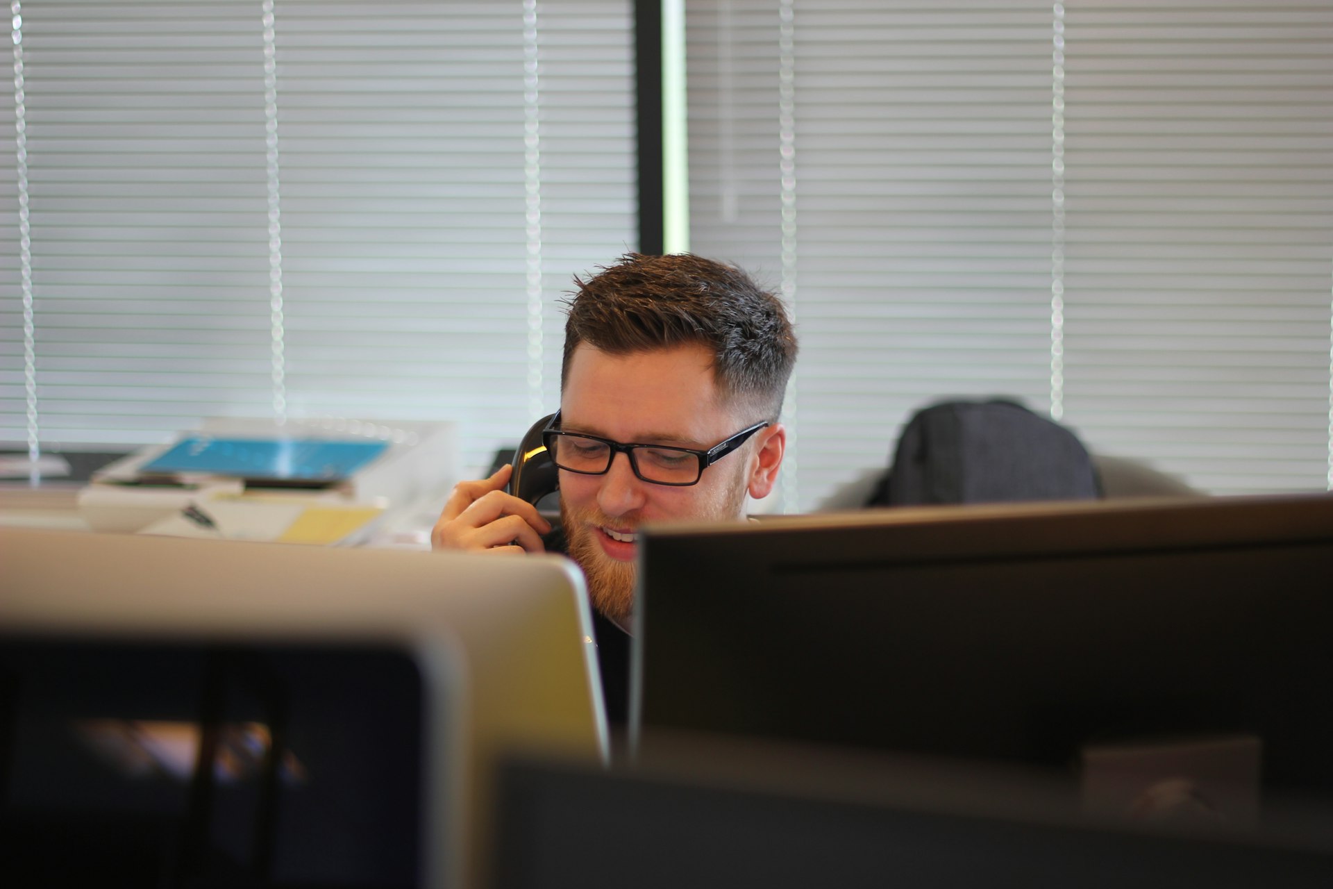 Call center support team